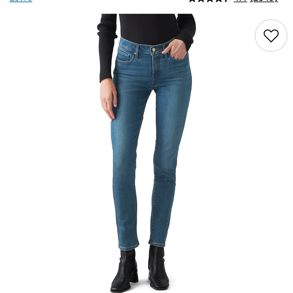 Levi's Dark Blue Women's Skinny Jeans 311 shaping skinny - Picture 7 of 9